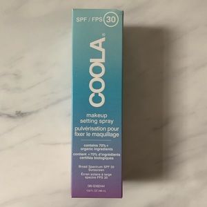 coola makeup setting spray spf 30